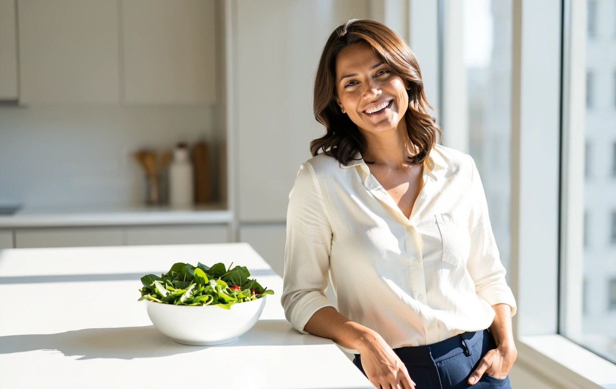 Portrait der Gründerin von Wellnessernaehrungchms